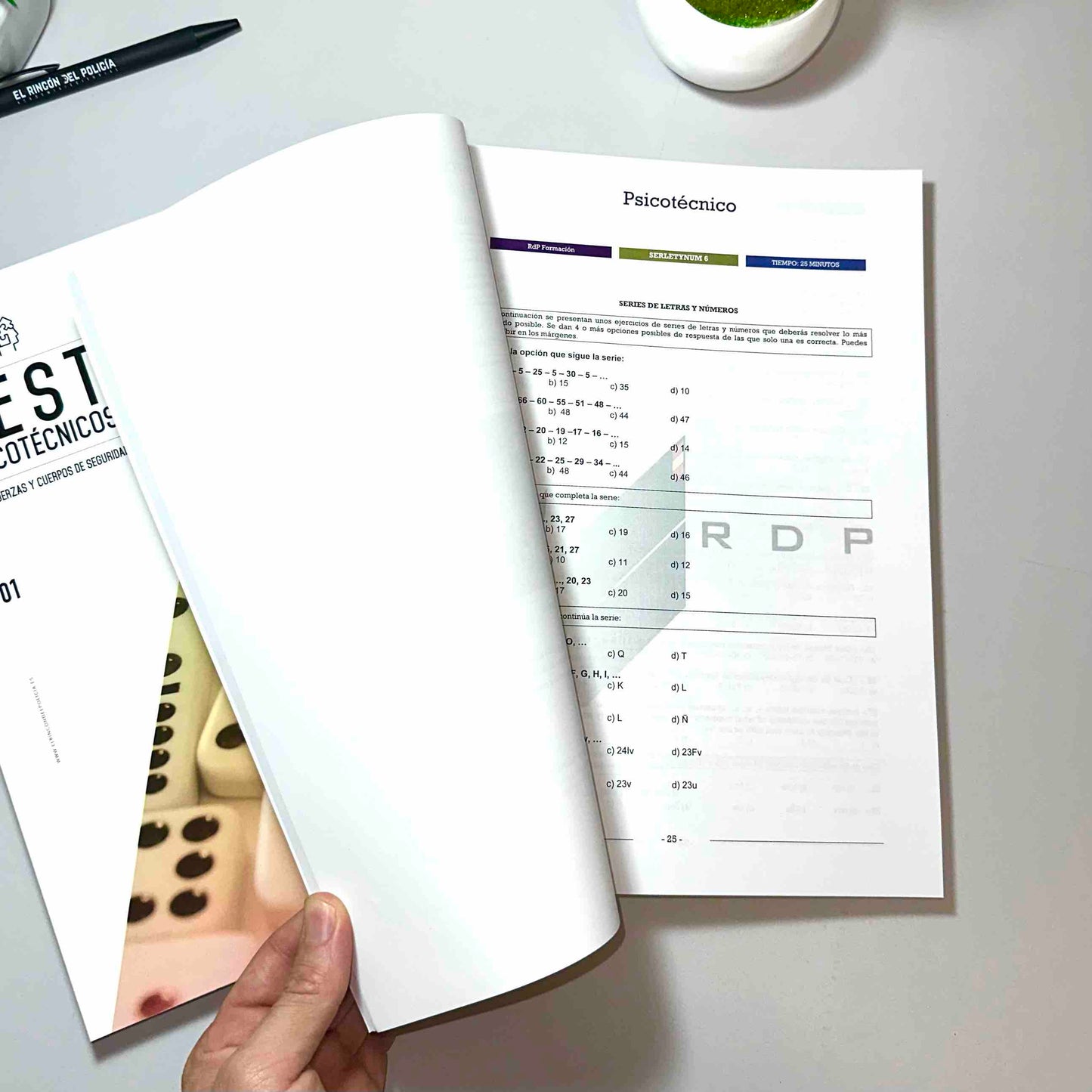 Libro de Psicotécnicos para Policía