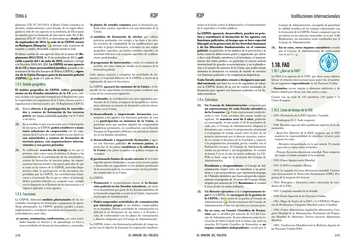 Temario Oposición Guardia Civil 2026