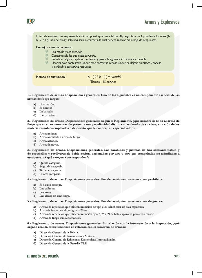 OFERTA ÚNICA - Exámenes Explicados Tipo Test Oposición Guardia Civil 2024