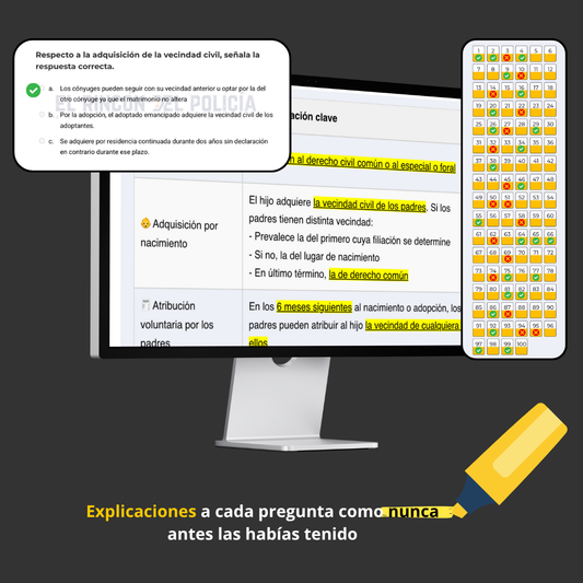 Simulacros INFINITUS Oposición Policía Nacional Escala Básica