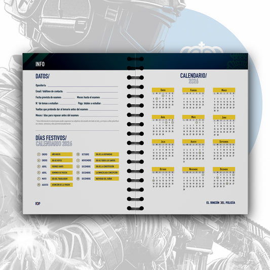 Agenda Oposición Policía Nacional 2026