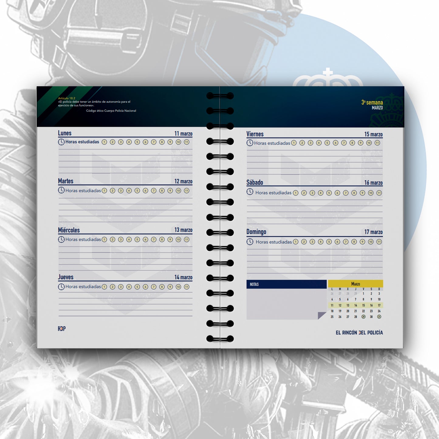 Agenda Oposición Policía Nacional 2026