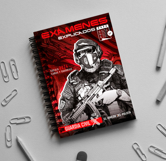 OFERTA ÚNICA - Exámenes Explicados Tipo Test Oposición Guardia Civil 2024