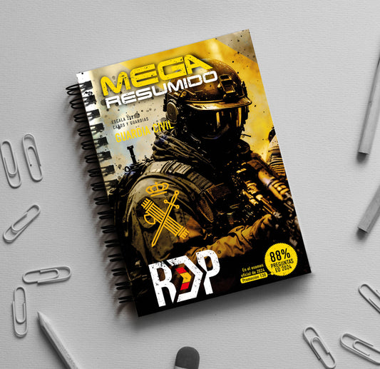 Cuaderno de Resúmenes Oposición Guardia Civil – MEGARESUMIDO
