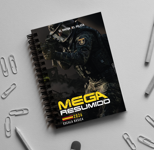 Cuaderno de Resúmenes Oposición Policía Nacional – MEGARESUMIDO (Formato PDF)