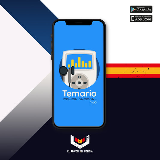 Temario Policía Nacional 2025 en formato AUDIO ¡ACTUALIZADO!
