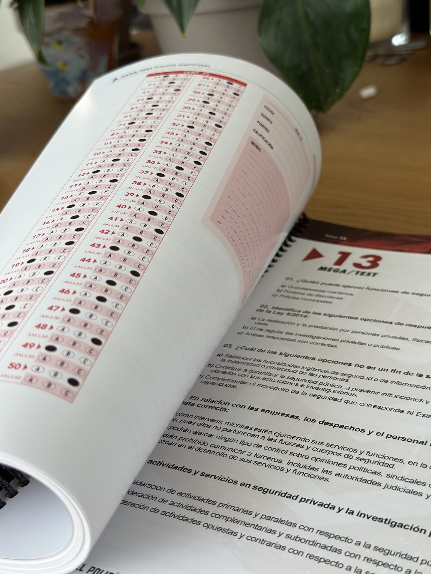 MEGATEST. Libro de exámenes tipo test por tema Oposición Policía Nacional