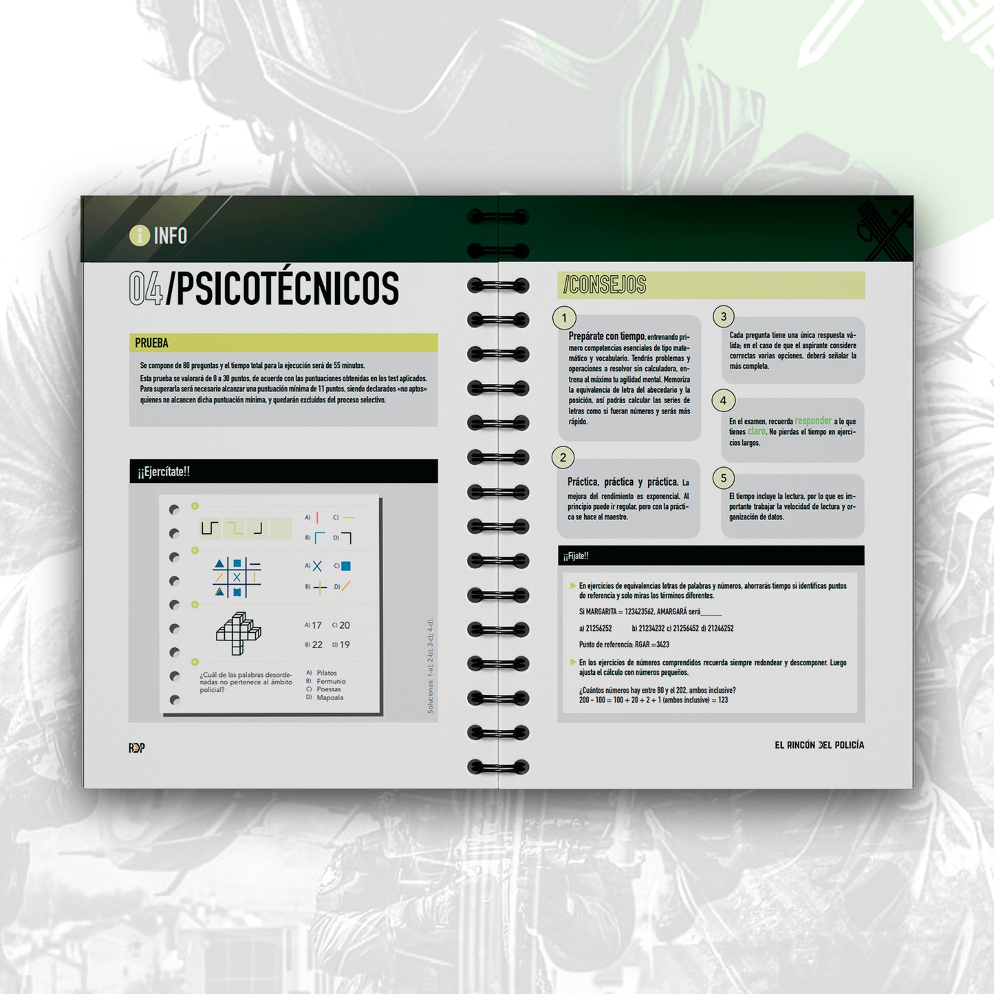 Agenda Oposición Guardia Civil 2026