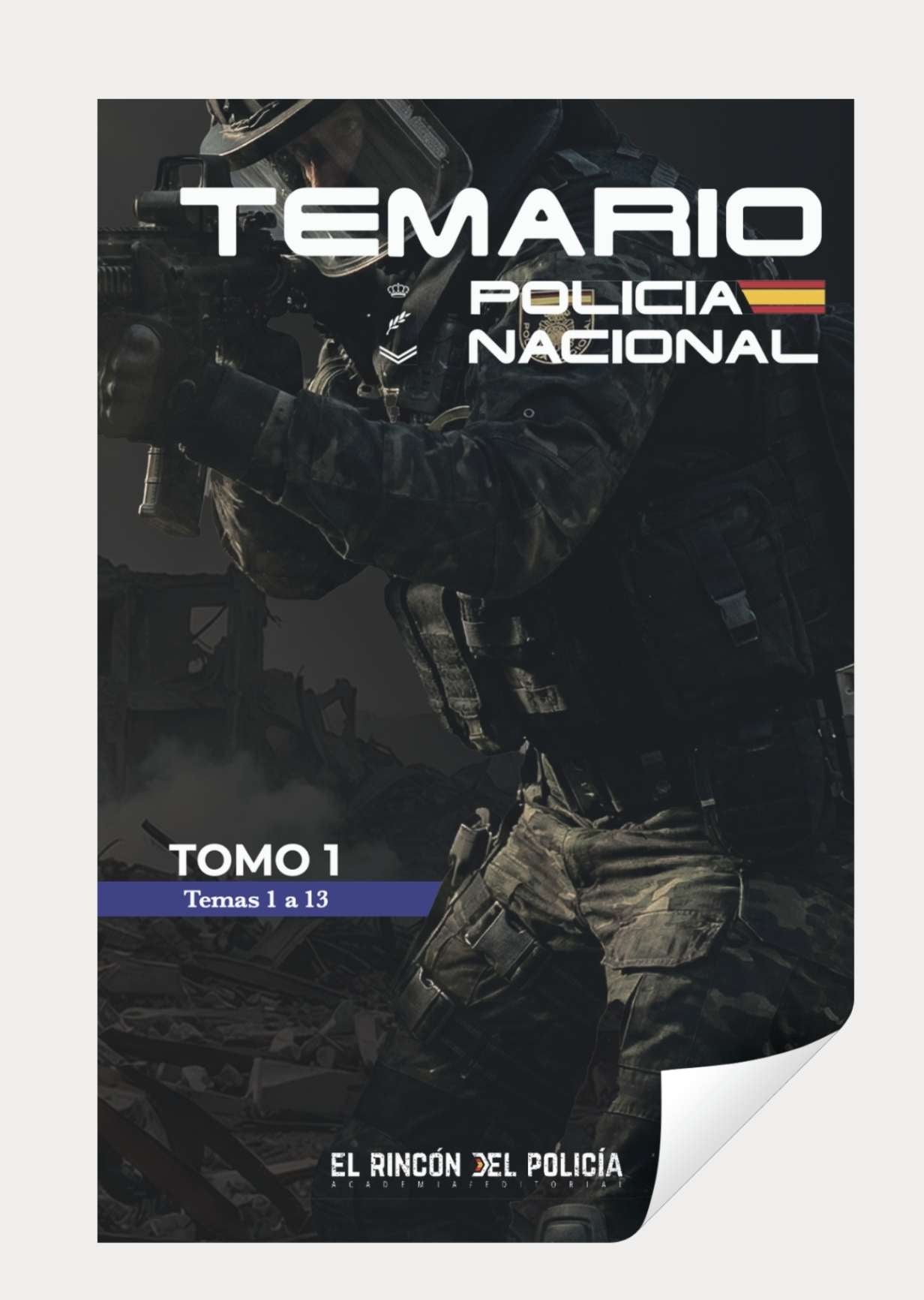 Portada tomo 1 Temario policia nacional