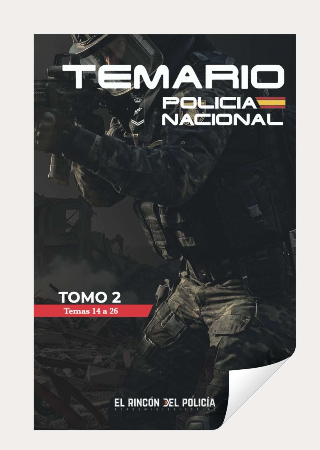 Portada tomo 2 Temario policia nacional